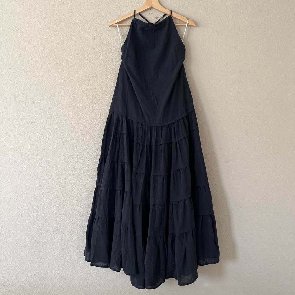 NWT Free People Somewhere Sunny Drop Waist Maxi Dress - Picture 4 of 7